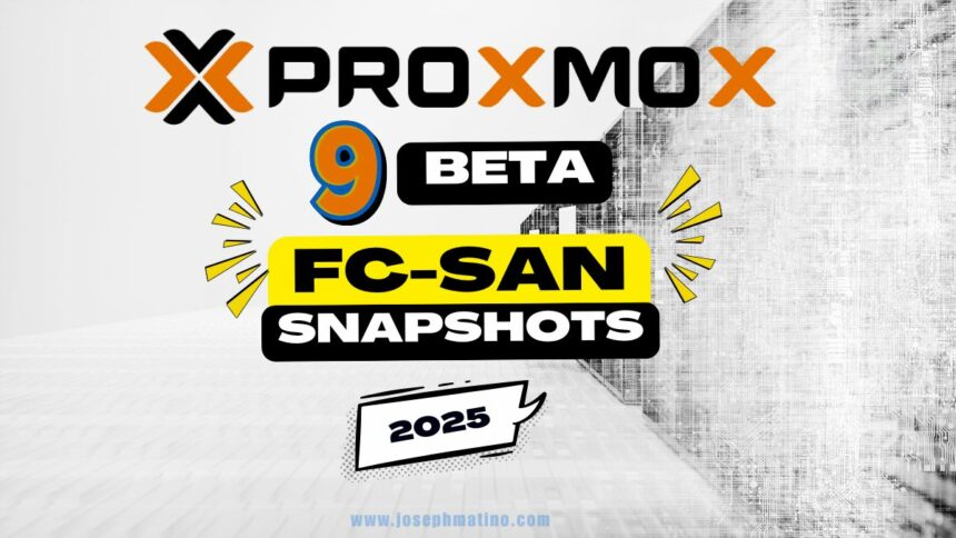 Complete FC-SAN setup guide for Proxmox VE 9.0. Configure shared storage, enable snapshots, multipath setup, and clustering step by step