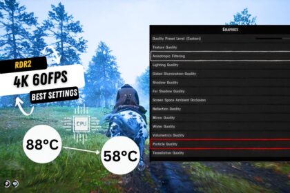 RDR2 Optimized 4K Graphics Settings and CPU Temperature Fix