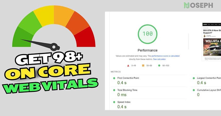 Learn proven strategies to optimize Core Web Vitals on WordPress, boost performance, enhance SEO, and achieve 98+ PageSpeed Scores.